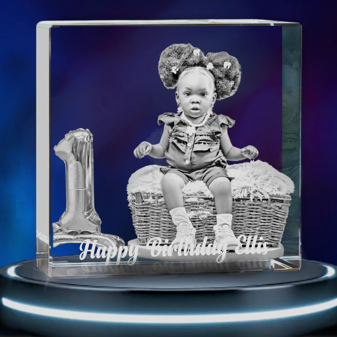 Photo Crystal Gift / Retirement Gift / Corporate Gift Idea – 2D