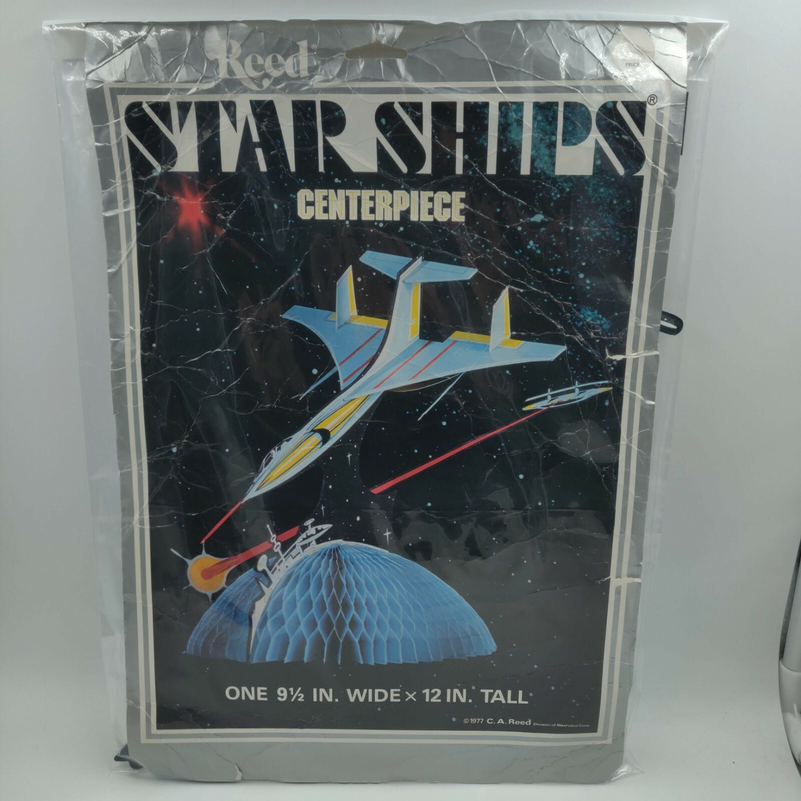 Vintage Star Ships Party Centerpiece 1977 Space by Reed Rare Find Decoration