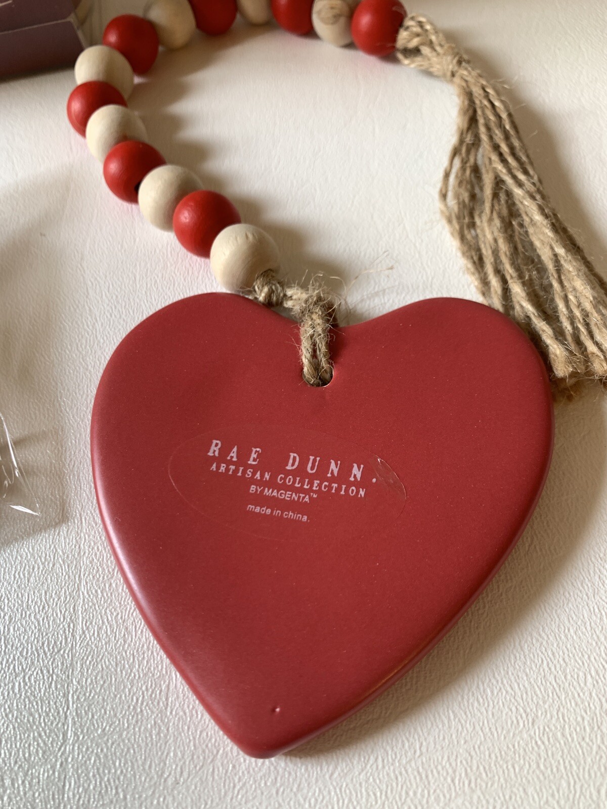 Rae Dunn | 50 Love Baking Cups | 50 Piece Toothpick Marker Tags | Love Garland