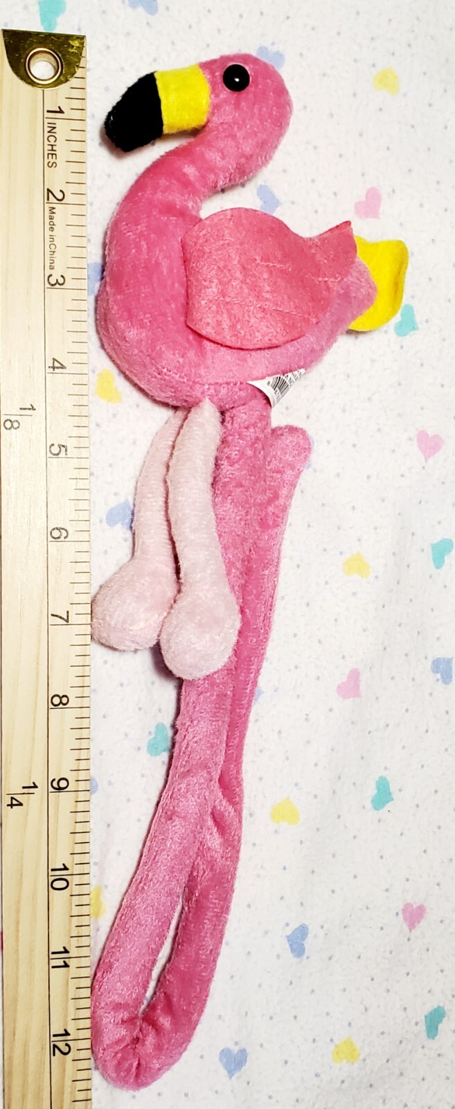 18″ Set of 7 Pink Flamingo Flexible Bender Huggers Party Tropical Gender Reveal