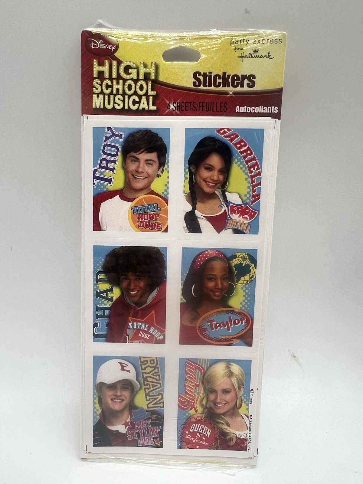 HIGH SCHOOL MUSICAL Party Lot Invitations Favors Pencils Stickers Tin Purse NEW