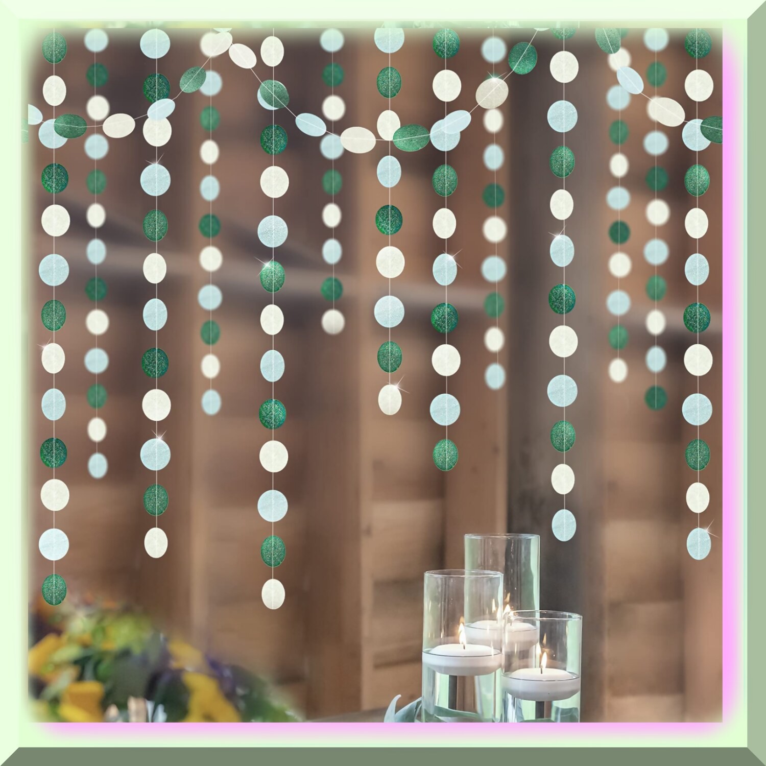 Circle Garland Set 13ft for Weddings Parties