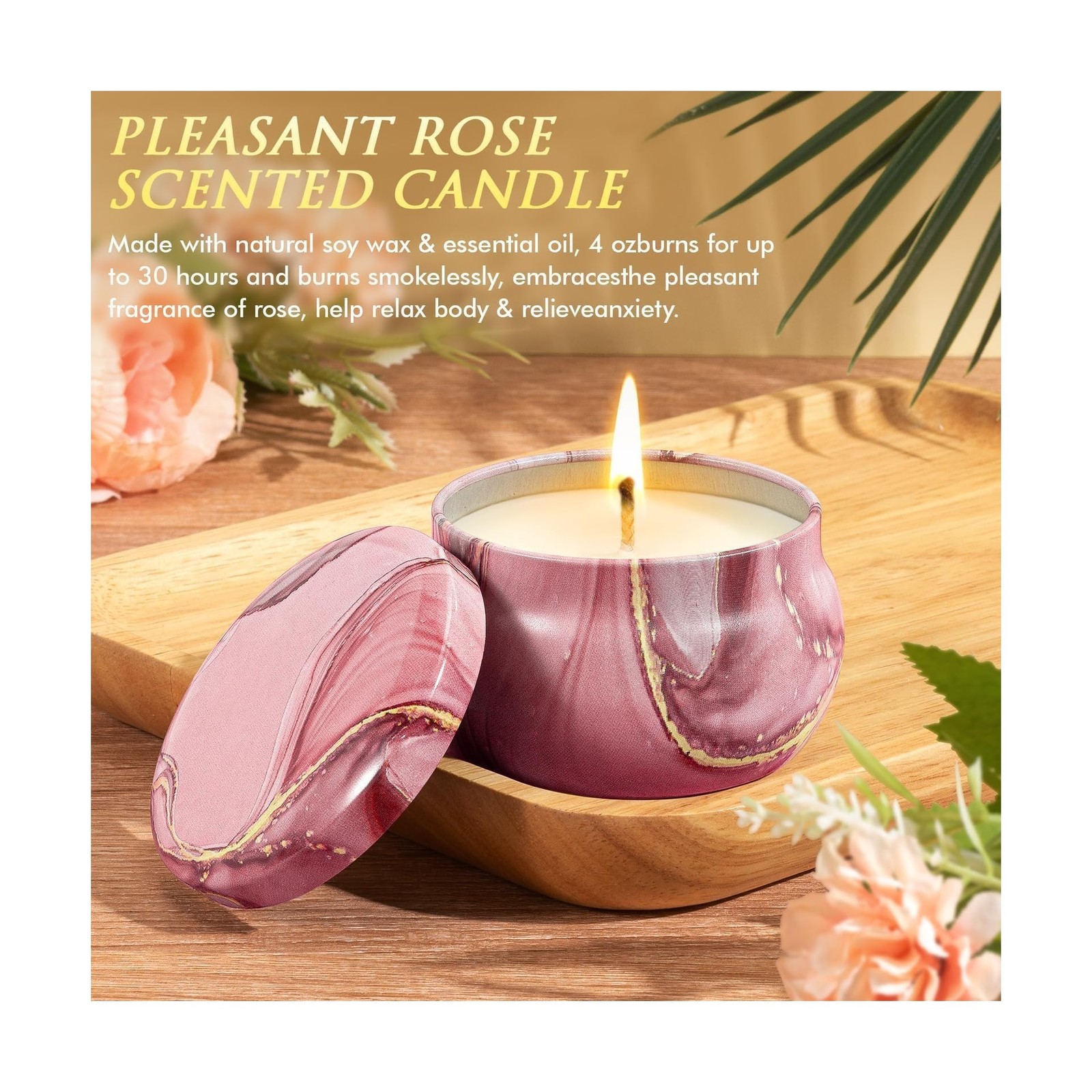 Birthday Gifts for Women Self Care Get Well Soon Gifts, Rose Relaxi… Fast Ship