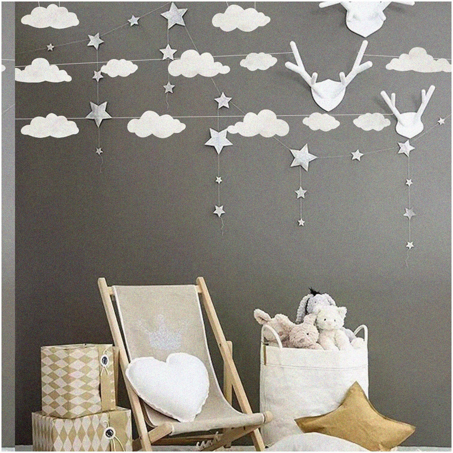 Pink Marble Cloud Party Decorations Kit