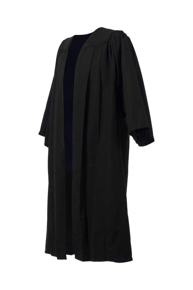 Childrens Choir Gown Age 4 5 6 7 13 Years Kids Nursery Black Graduation Costume