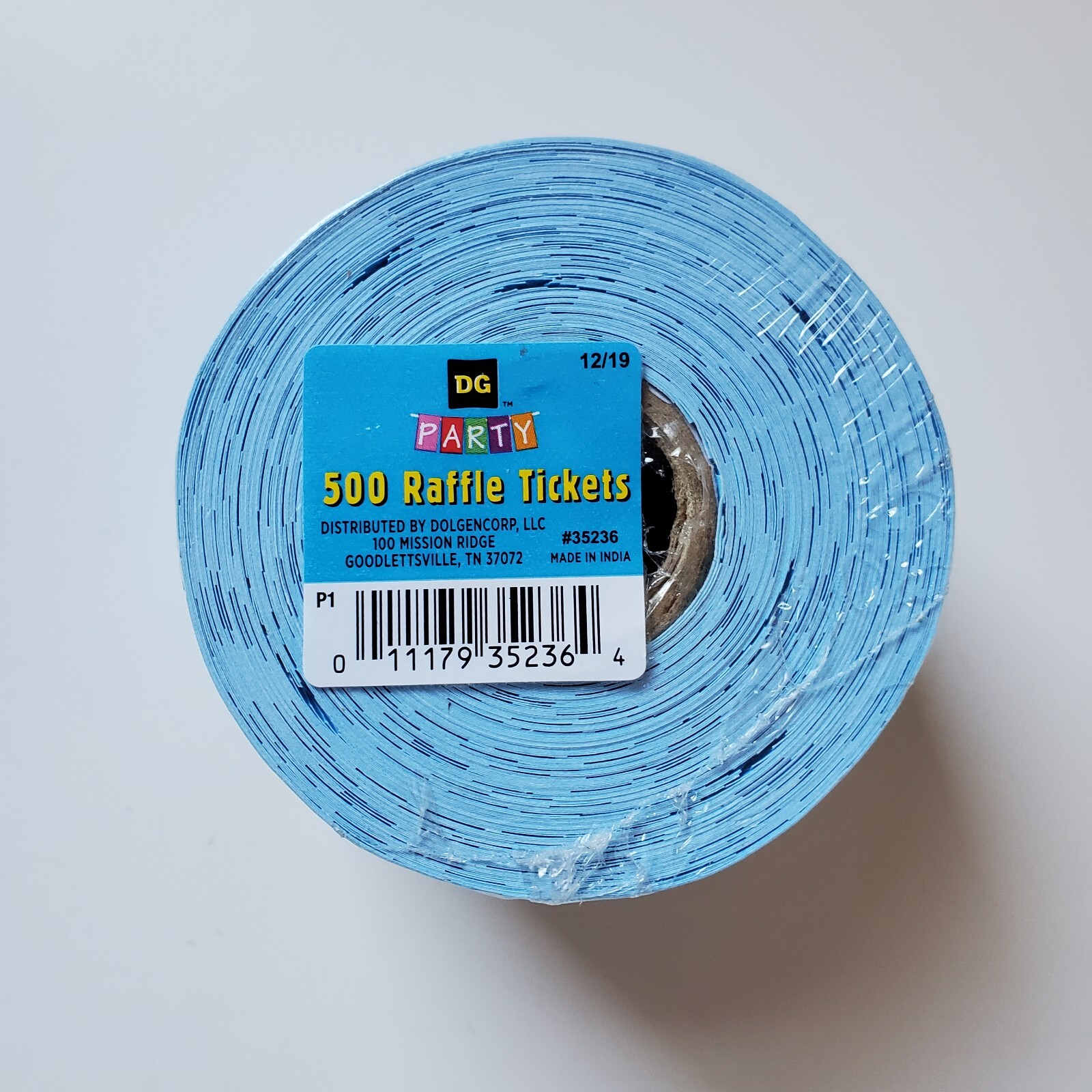 3 Rolls Raffle Tickets Roll of 500 Double Stub Split The Pot 50/50 Made USA Lot