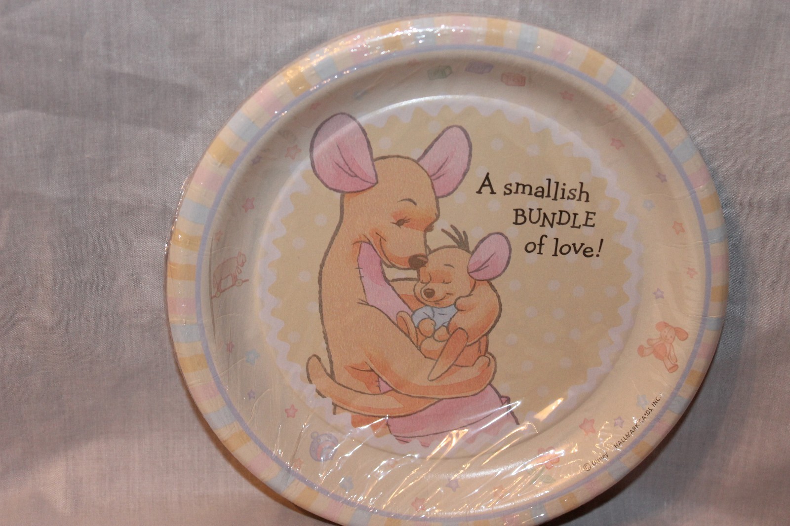 WINNIE THE POOH BABY ROO 8- DESSERT PLATES PARTY SUPPLIES