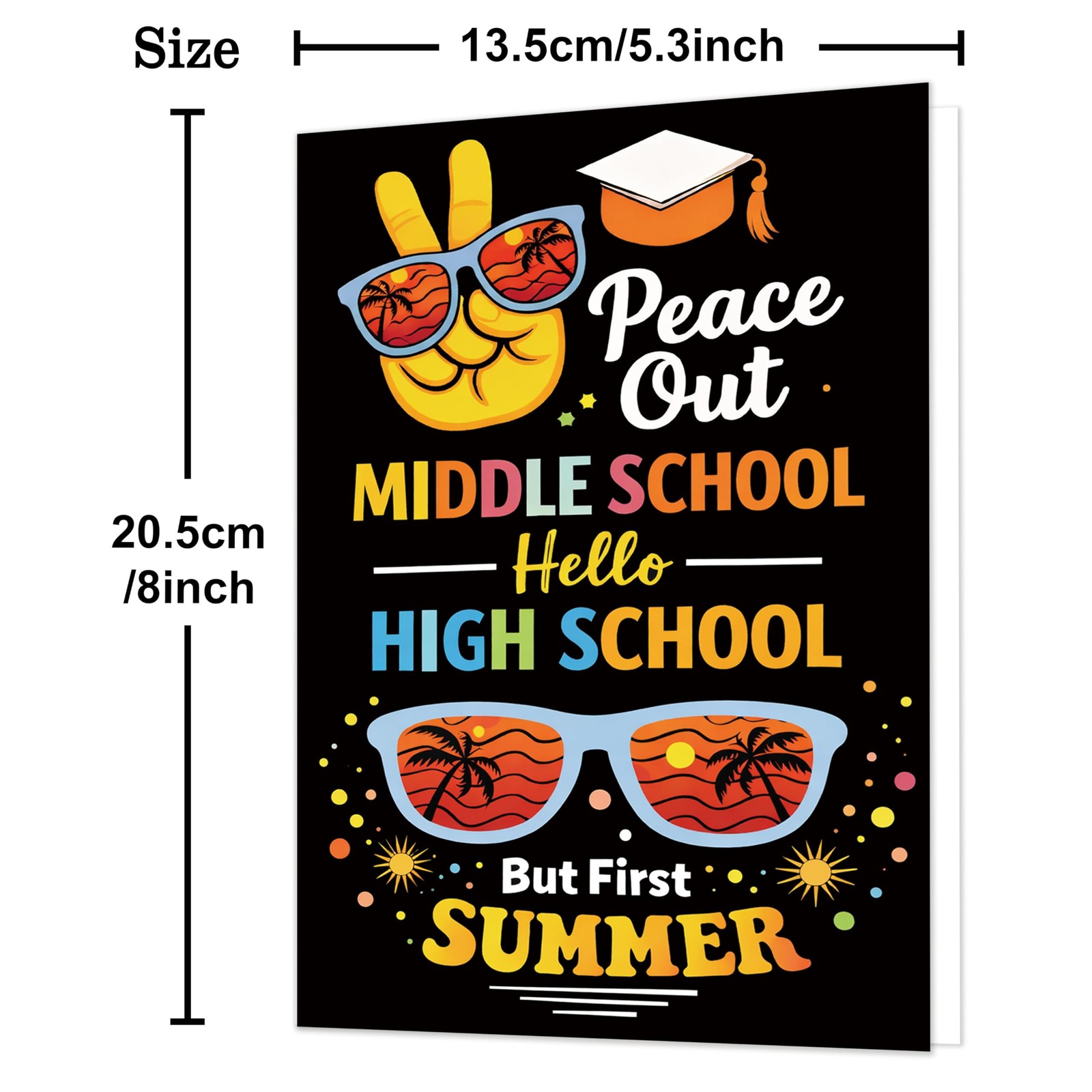 Smithtuy 8th Grade Graduation Gifts 8 x 5.3 inches / 20.5 x 13.5 cm, SY-251