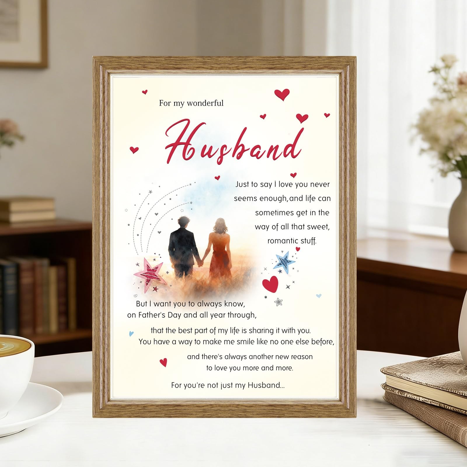 gerdiny Fathers Day Card for Husband, Father’s 7×5 inches, MM-424