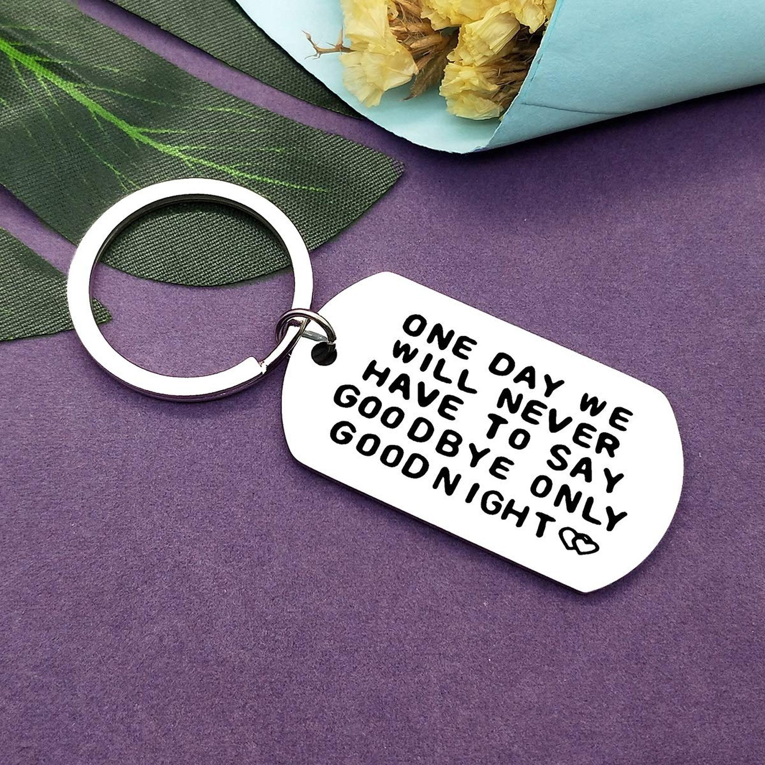 Vadaka Boyfriend Gift from Girlfriend Couple Keychain Keyring Long Distance R…