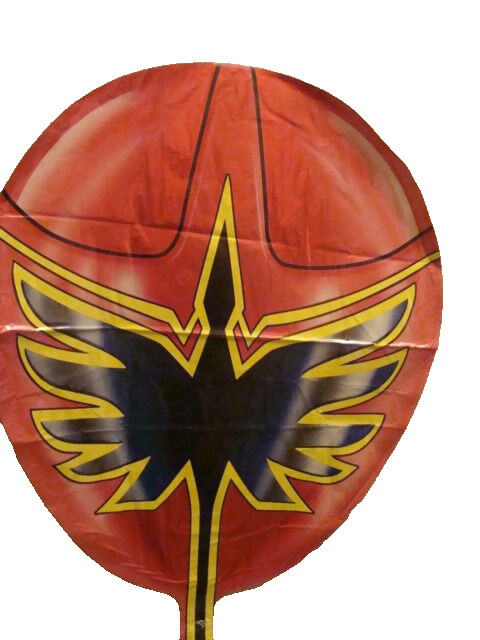 NEW 21 ” INCH POWER RANGERS FACE MYLAR BALLOON PARTY SUPPLIES