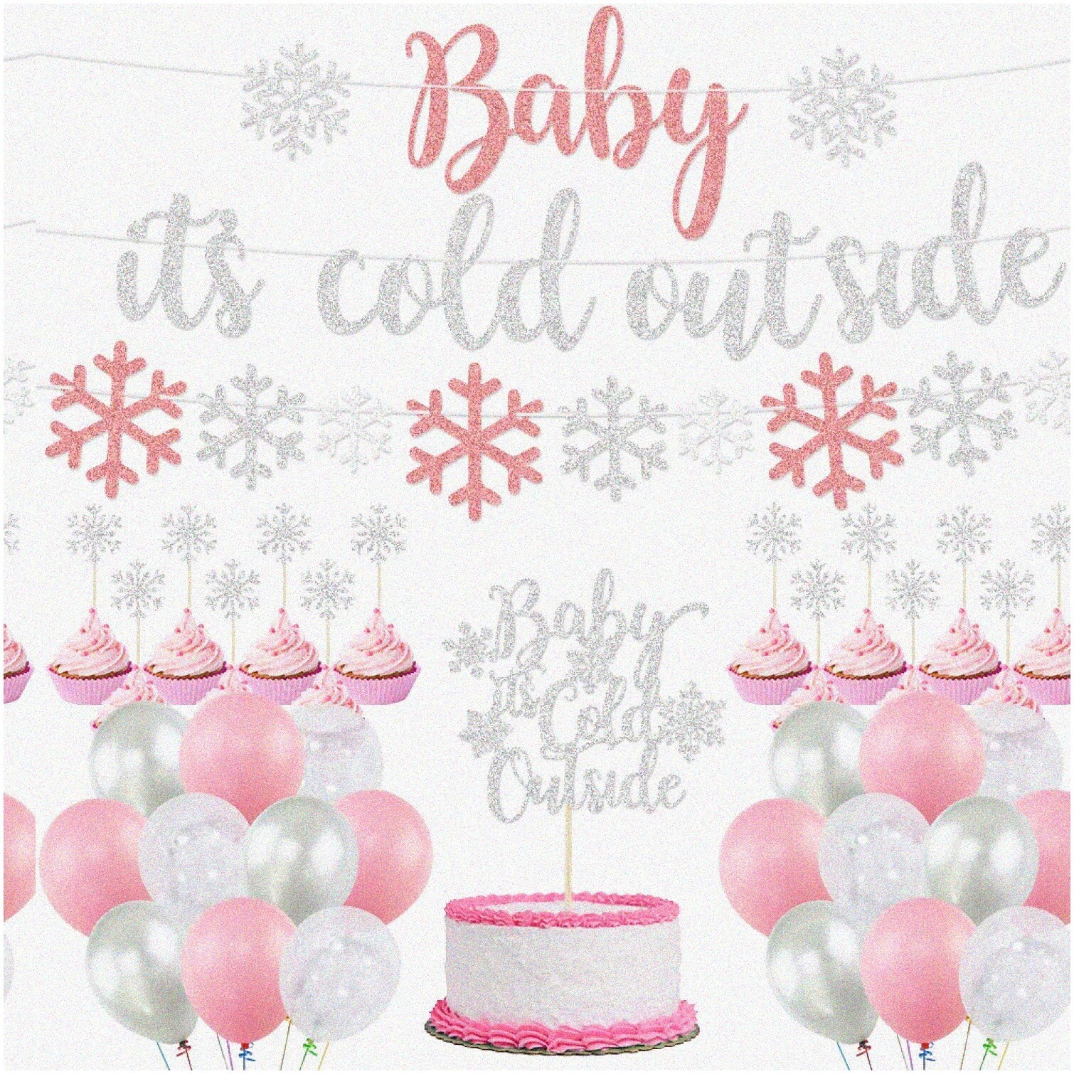 Winter Wonderland Baby Shower and Birthday Party Supplies