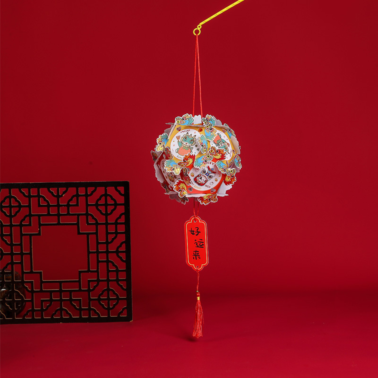 Spring Festival Lantern Chinese New Year Decoration Handmade Traditional Kit