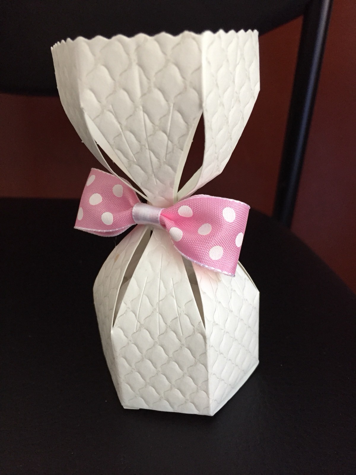 Ivory Paper Wedding Shower Favor Bomboniera From Italy- 88 boxes