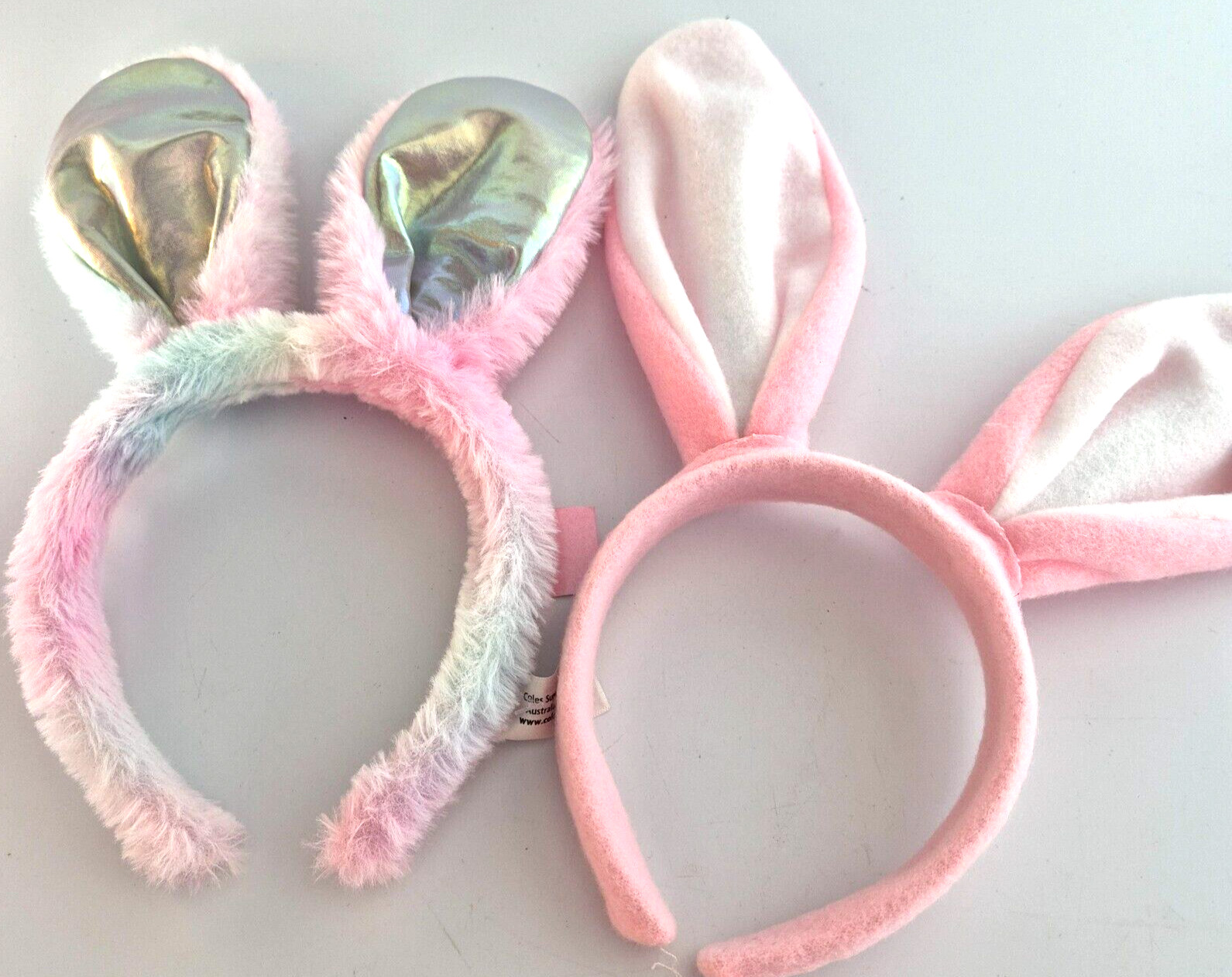 Easter Package Bunny Basket & Ears x 4 Furry Pink Soft Children’s Seasonal