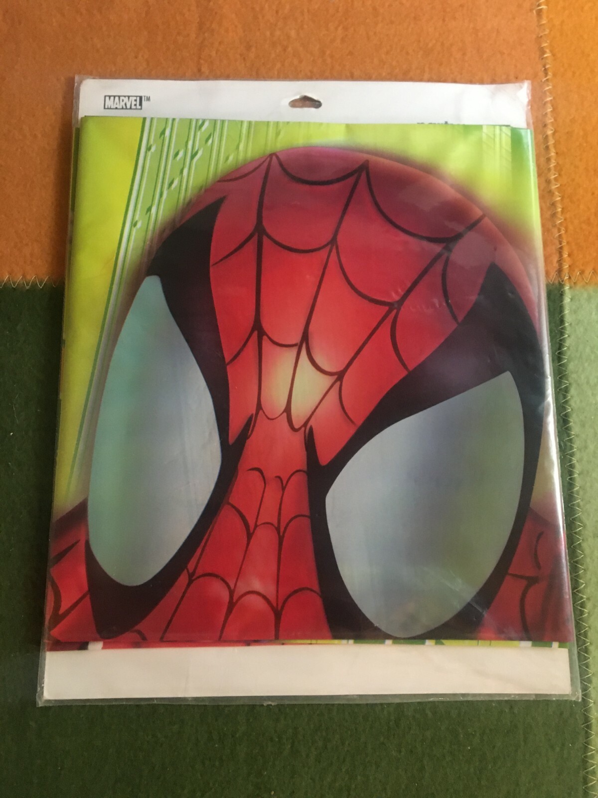 Hallmark Party Express Marvel Spiderman Party Game Birthday Supply Poster New