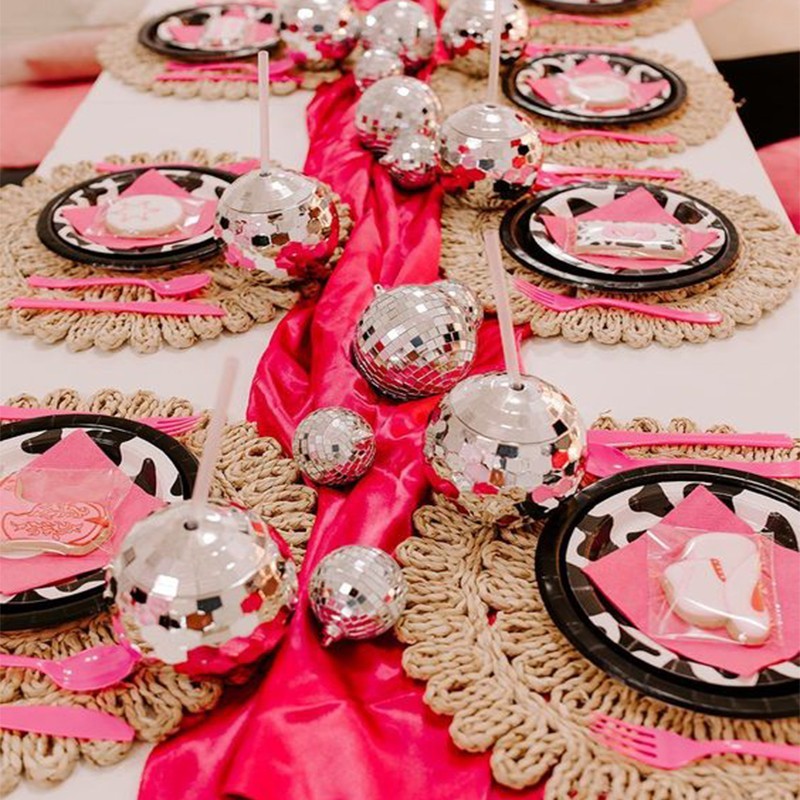 Disco Ball Cocktail Cups, Wedding Bridal Bachelorette Party Decorations.