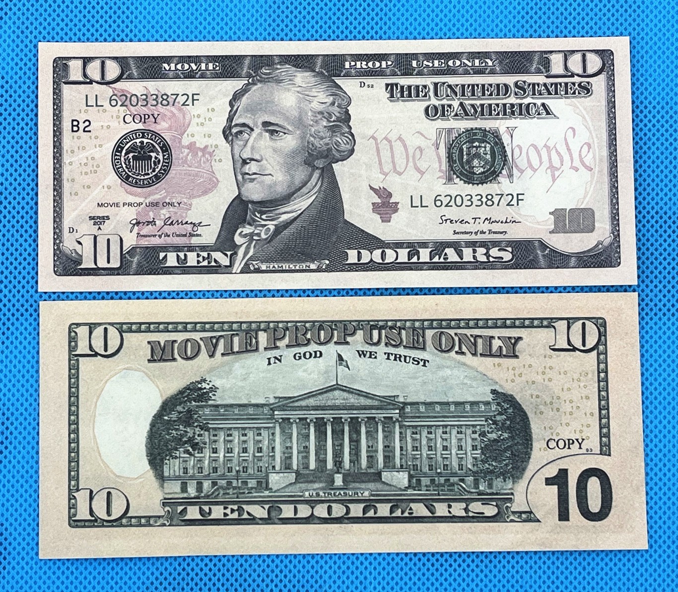 700 Pieces $1,$2, $5,$10, $20, $50,$100 Replica Fake Dollars for Pranks & Movies