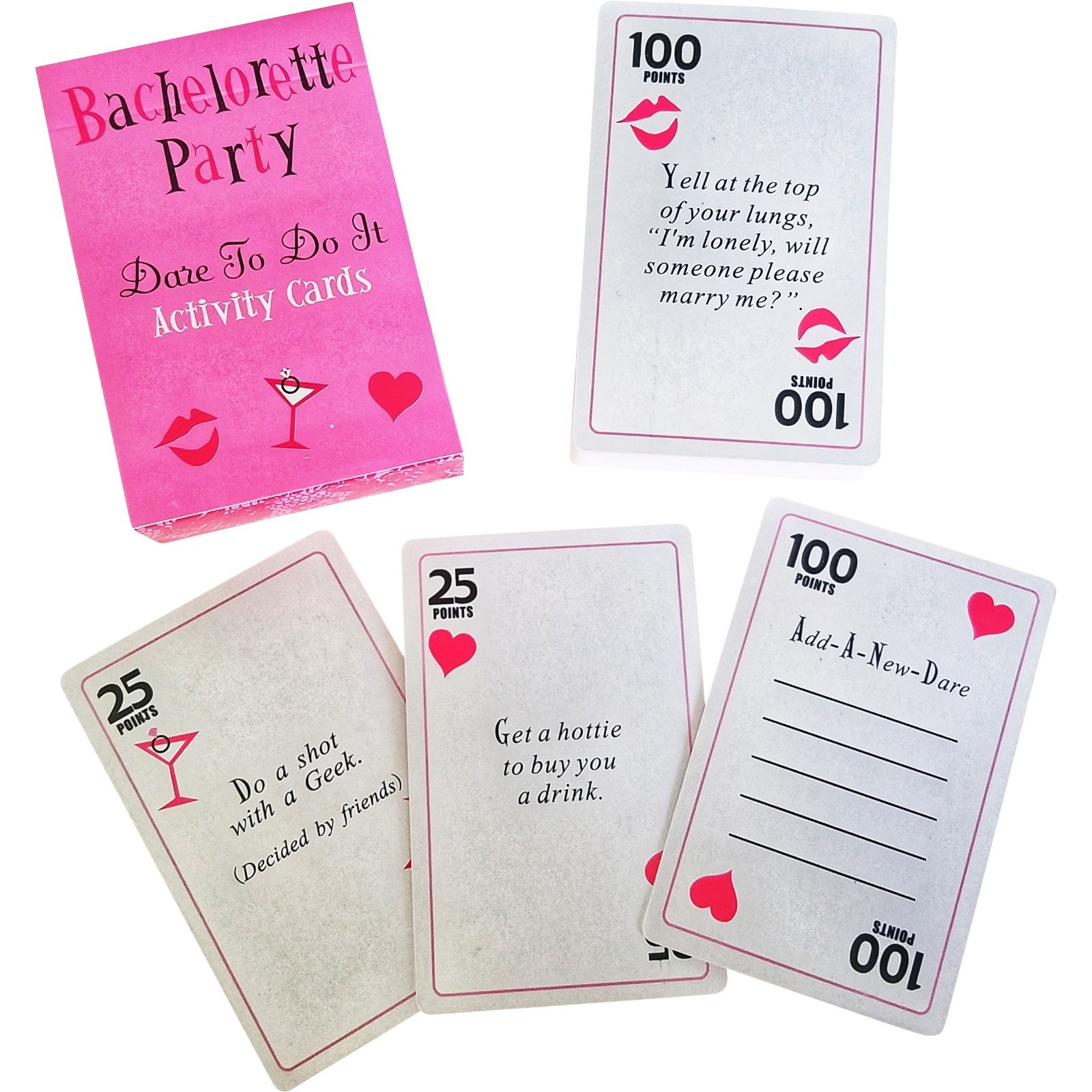 LOT of 66- 52 pc Bachelorette Hen Party Dare Card Game Girls Night Out WHOLESALE