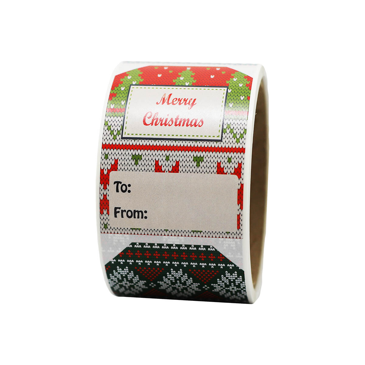 Christmas Sweater Holiday Gift Tags | 2 x 3″ inch – 100 Pack