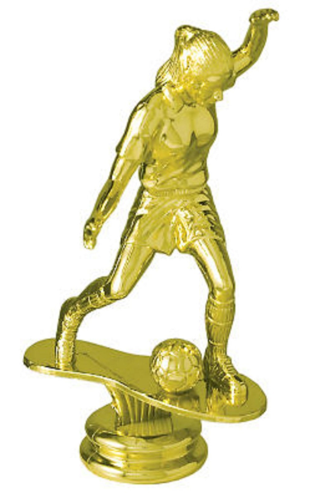 Female Soccer Figure Game Sport Team Player Trophy Award LOW AS $2.99 ea T-170