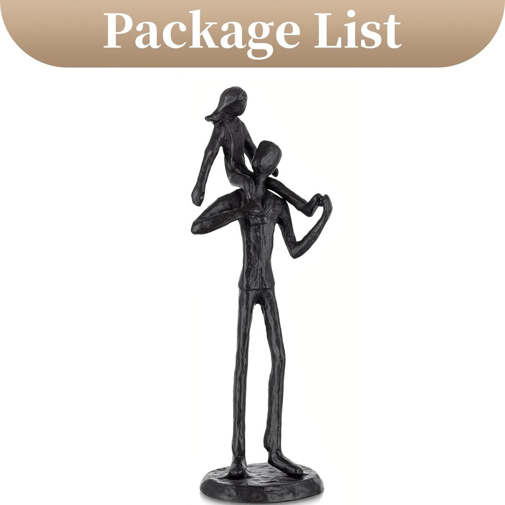 Dad Gifts From Daughter – Dad Daughter Iron Figurine Father Daughter7334