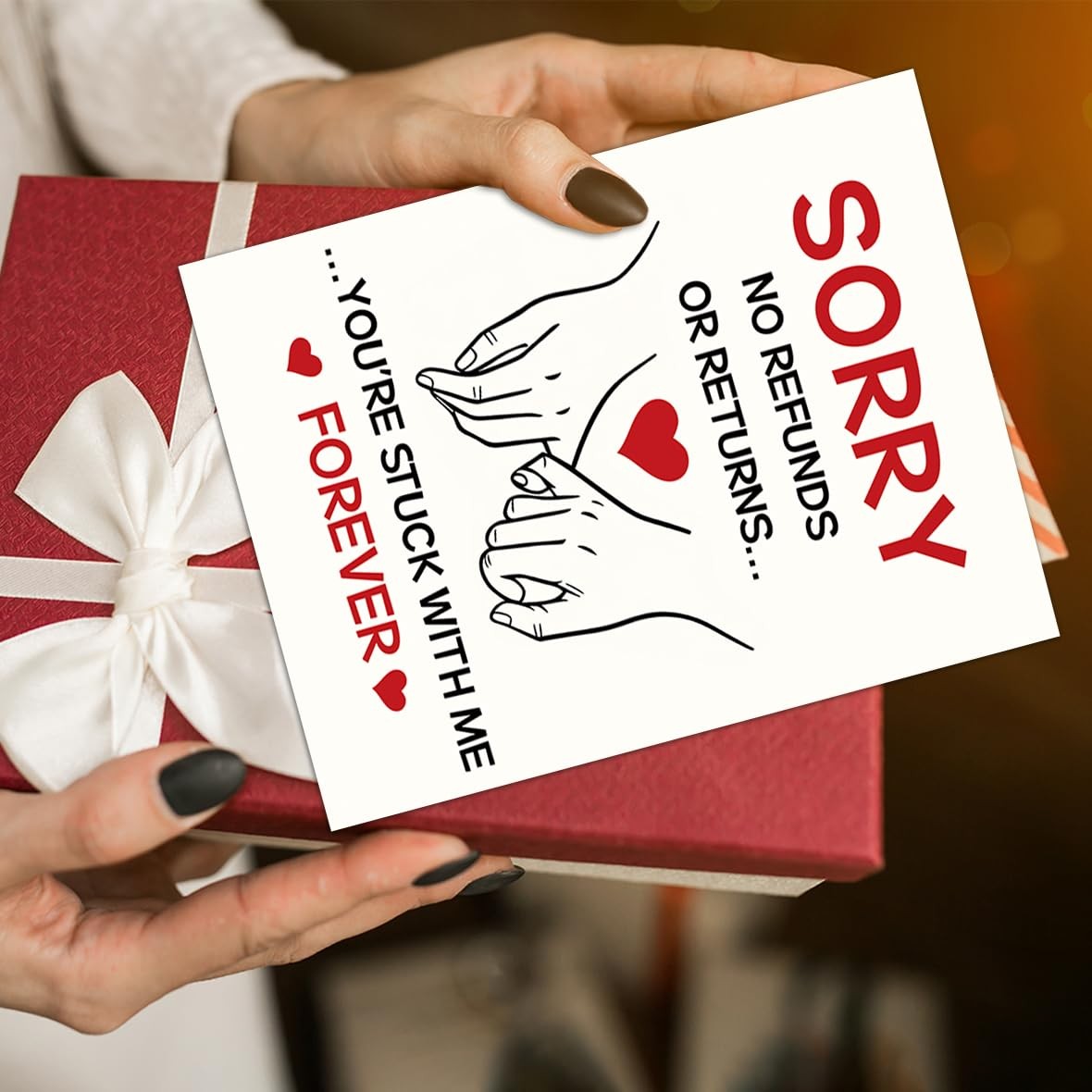 haskerty Funny Anniversary Card Gift BK-020