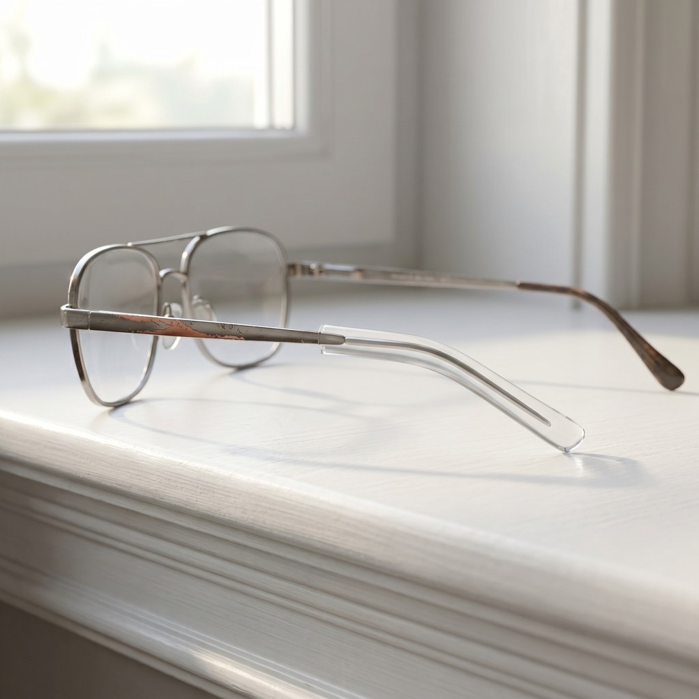 Durable Clear Heat Shrink Eyeglass Temple Tips Sleeves Protective Arm Covers PVC