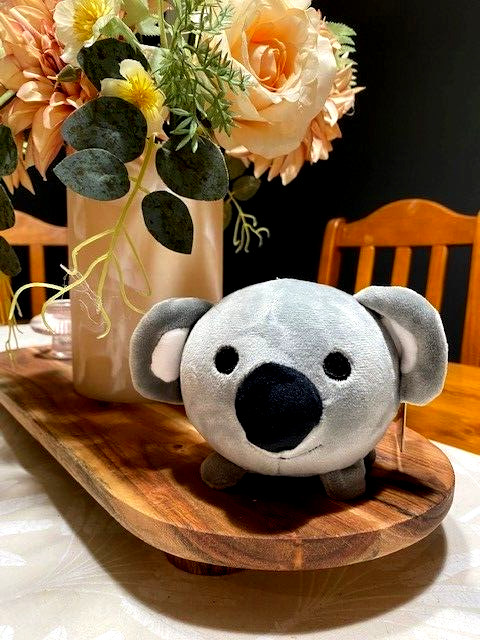Koala Squishy/Squishable Toy – Soft Velvety Velboa Fabric 9cm x 12cm