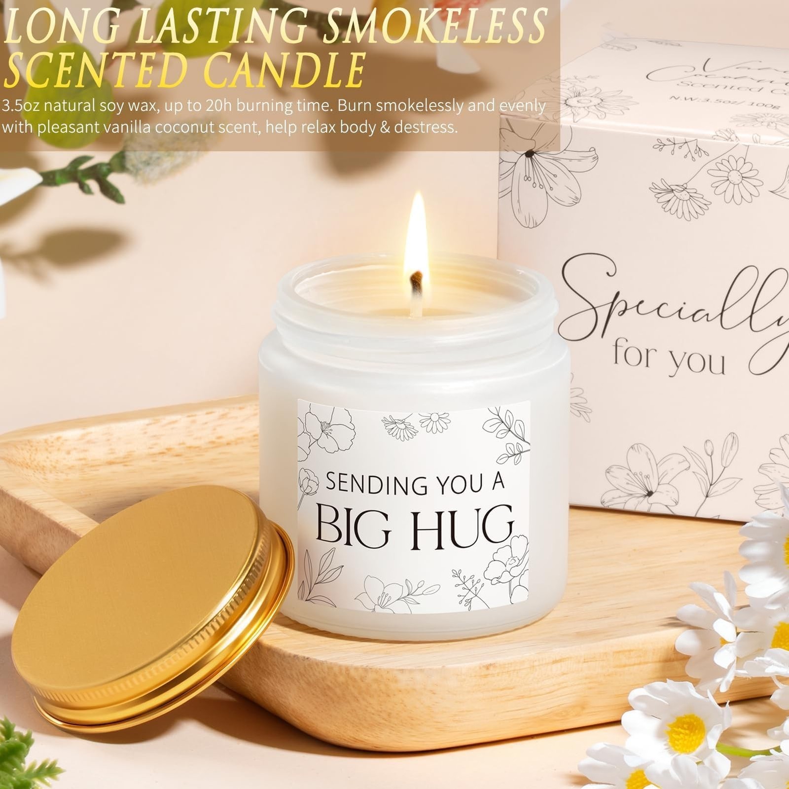 Get Well Soon Gifts Baskets for Women Self Care Gifts, Spa Care Package After…