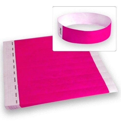 100ct, 500ct or 1000ct-3/4″ Tyvek Armbands – Choose Your Color-Clubs,Events,Bars