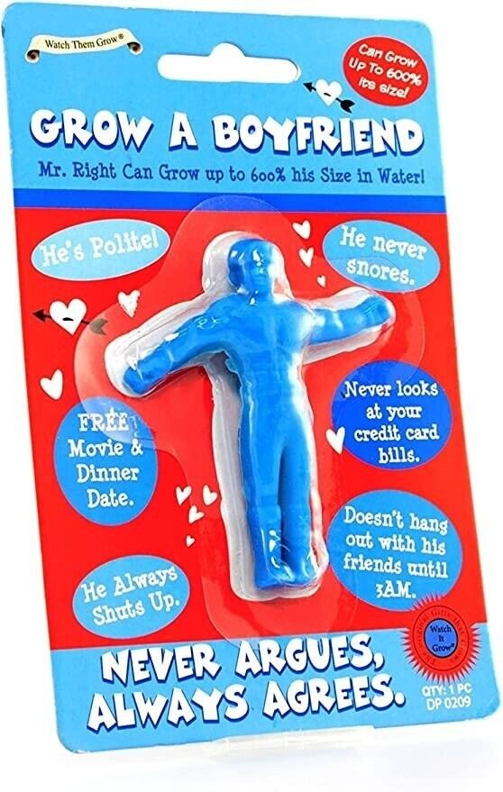 Grow A Girlfriend & Boyfriend – COMBO SET – Funny GaG Joke Novelty