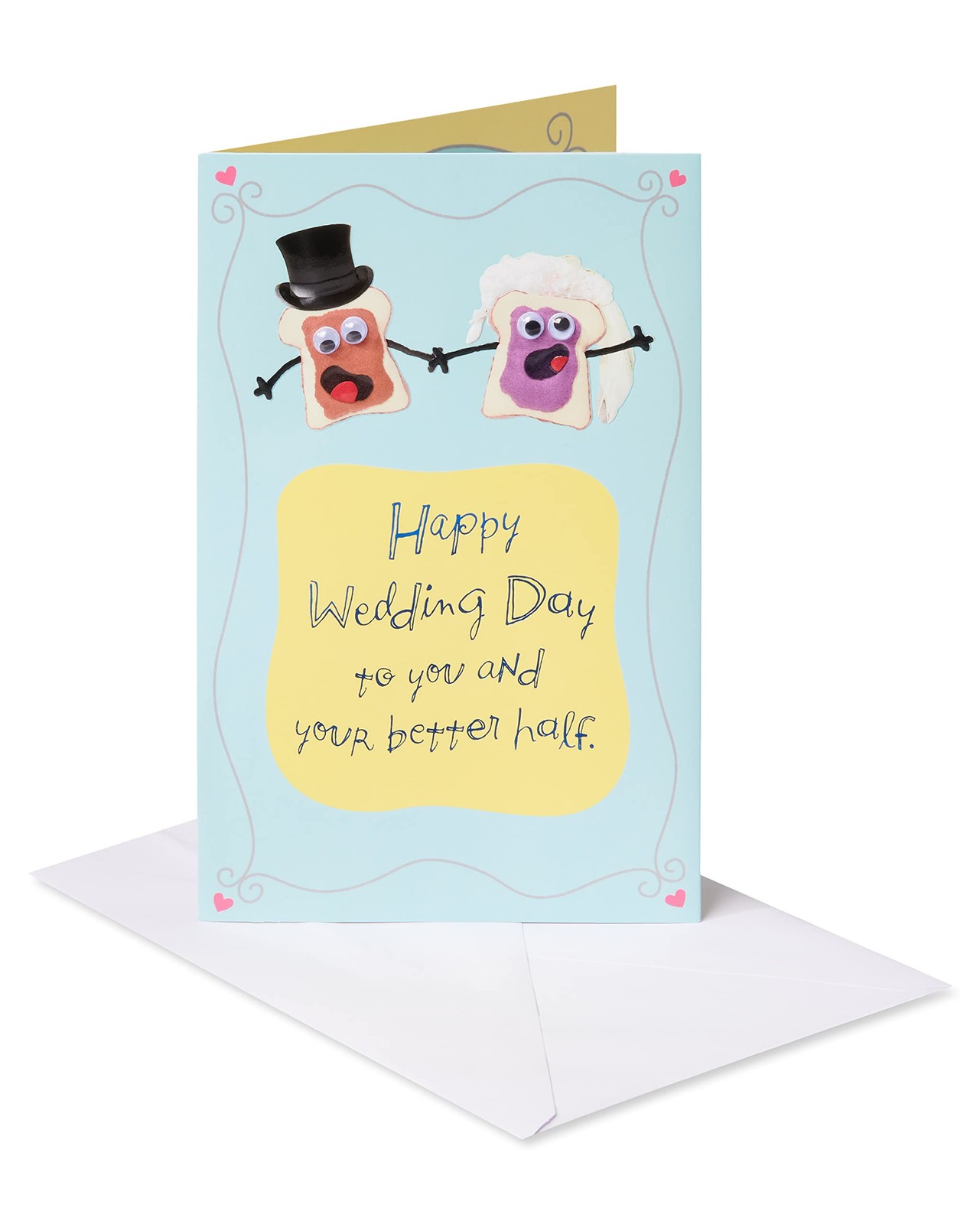 American Greetings Funny 5.375 inches x 8.25 inches, Peanut Butter and Jelly