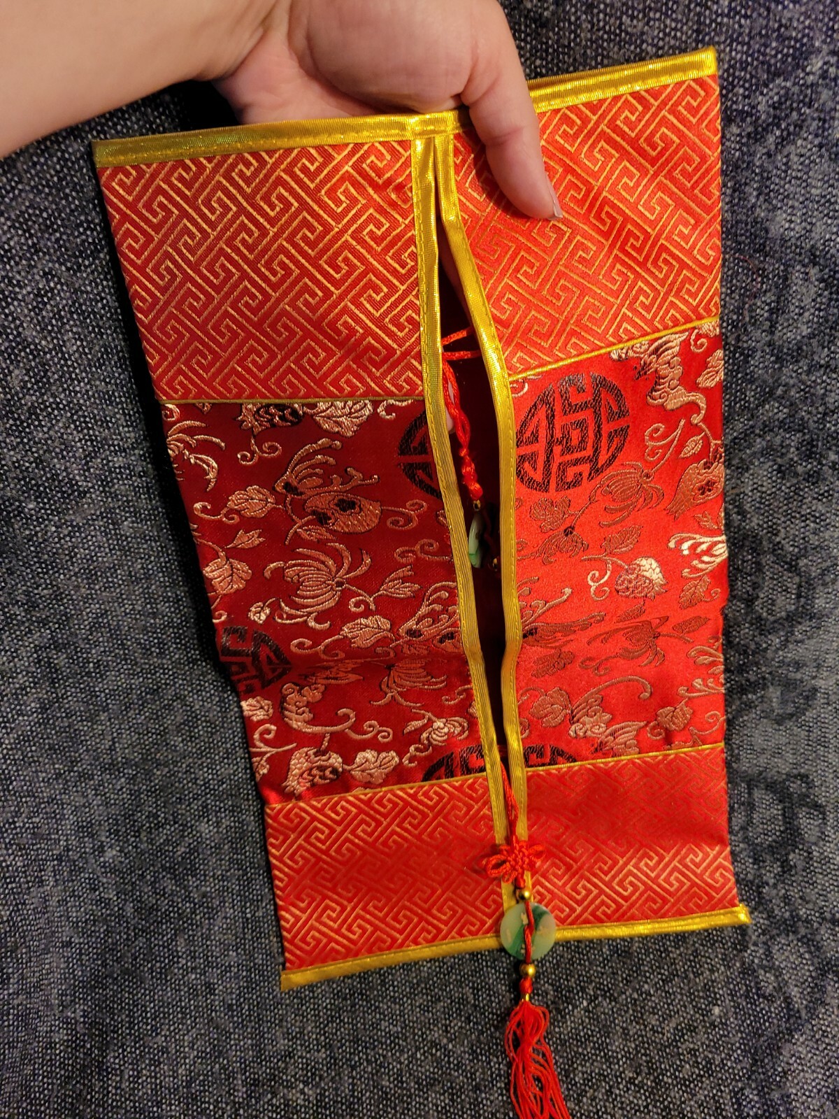 Brocade Tassel Chinese Style Red Envelope