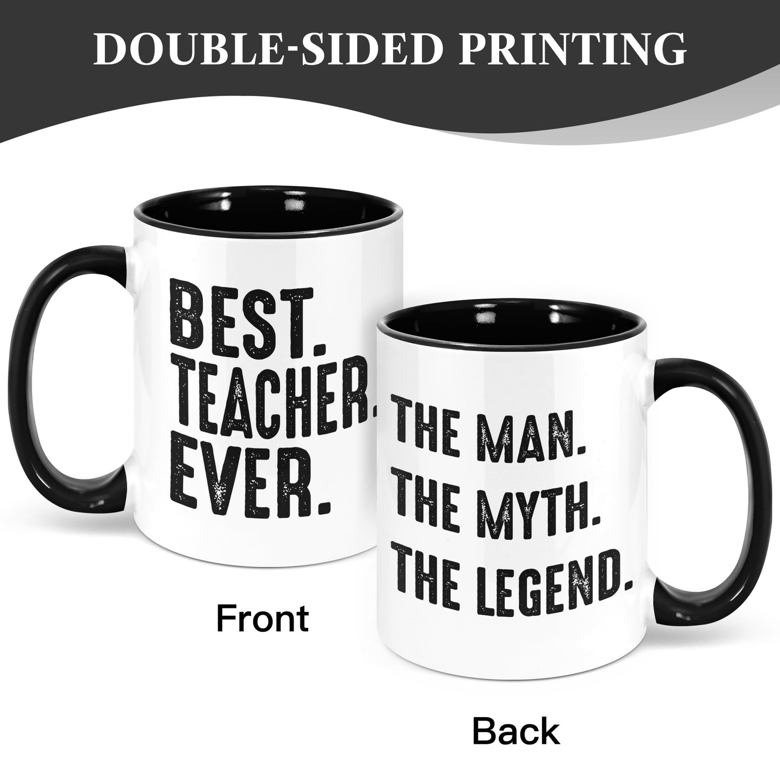 Male Teacher Appreciation Gifts 11oz Mug, Teacher Gifts for Men, Best Male Te…