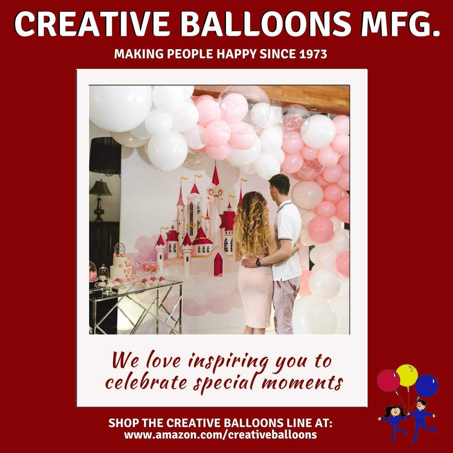 Bag of Balloons – 72 ct. Assorted Color Latex Balloons