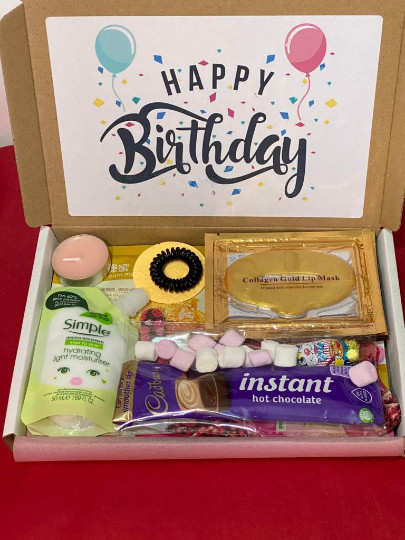 Personalised Hamper Pamper For Her Birthday Spa Self Care Gift Box Christmas Set