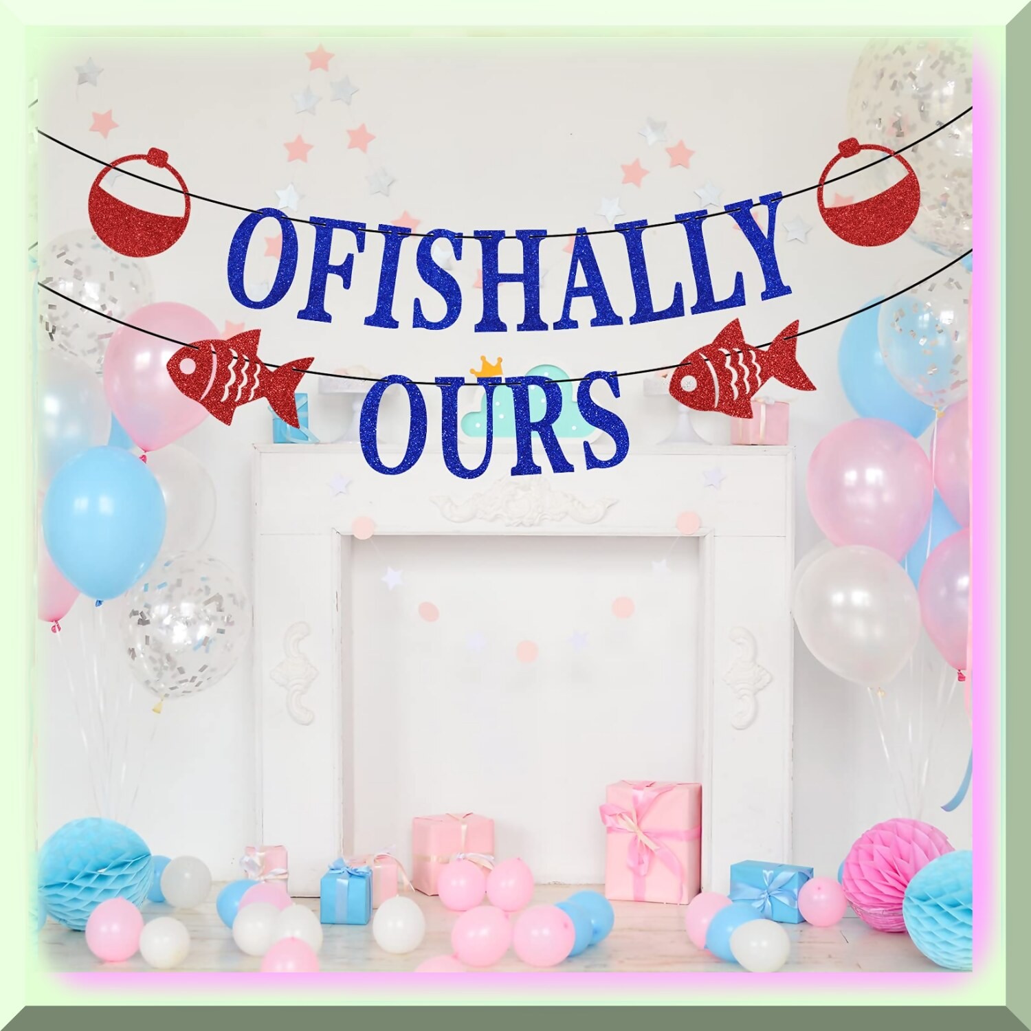 Party Pack with Fishing Adoption Banner