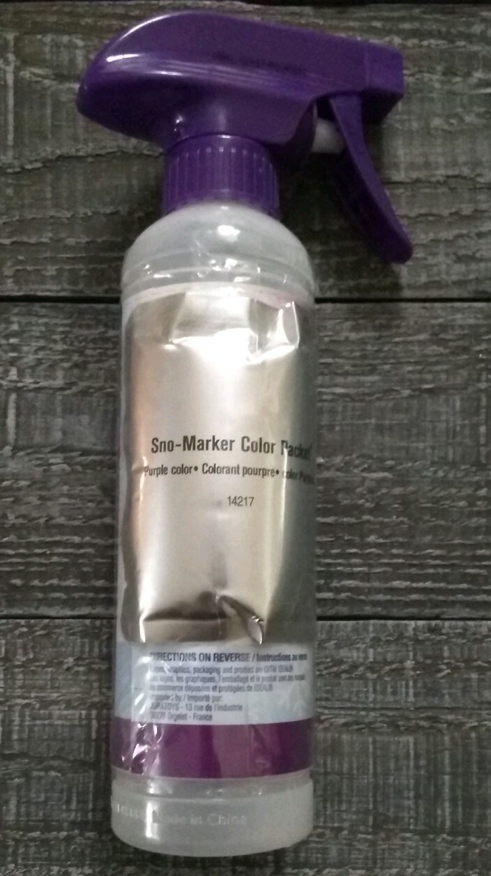 Ideal Sno-Sprayer Purple Snow Winter Alex Brand Sealed New.