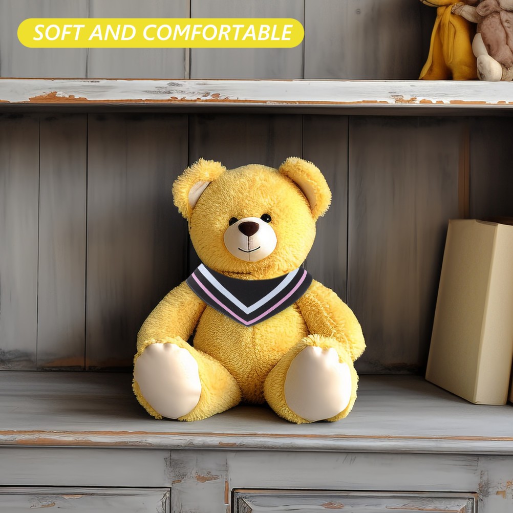 2 Sets Graduation Toy Bear Doll Outfit Graduation Gown Set Assorted Color Plush