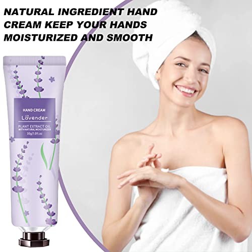 10 Pack Hand Cream for Dry Cracked Hands, Natural Plant Fragrance Moisturizing