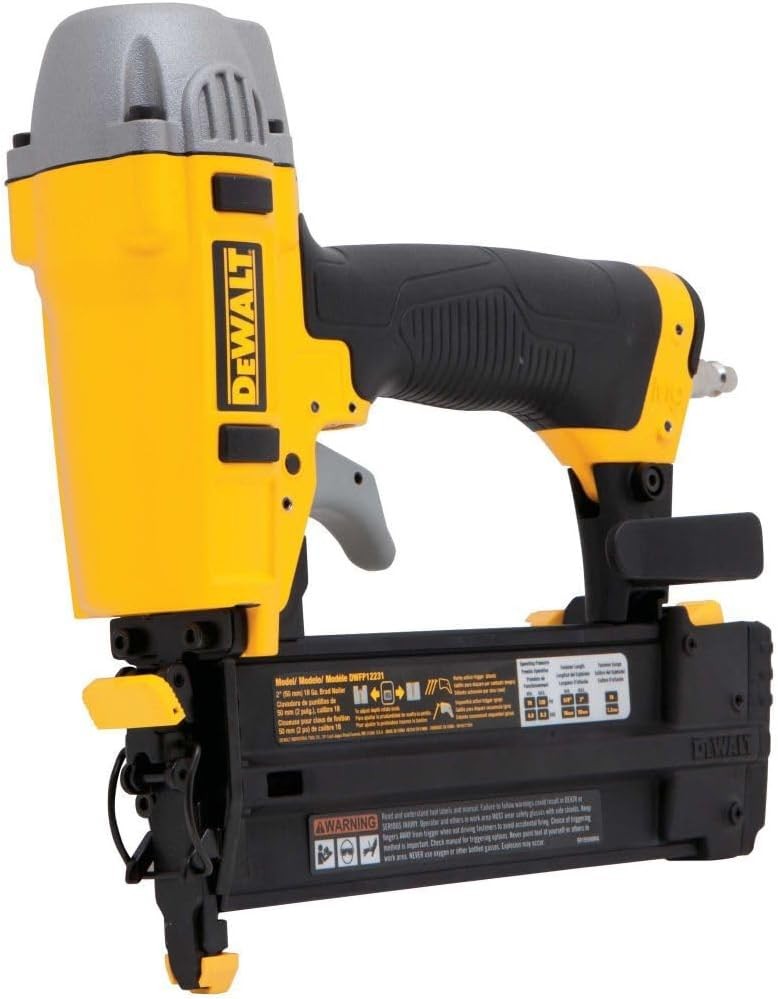 Brad Nailer Kit, 18GA, 5/8-Inch to 2-Inch, Pneumatic (DWFP12231)
