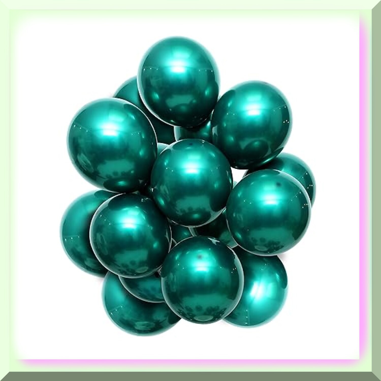 Double-Layer Latex Balloons 50 Pack