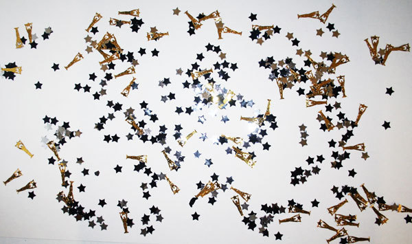 Lot 3 Packages of Hollywood Award Confetti – 6117