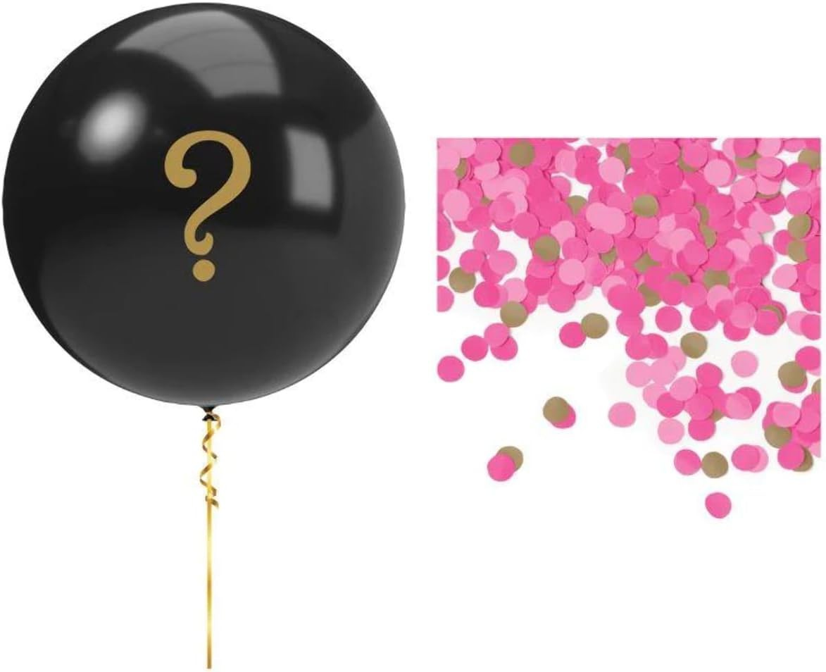 NEW! Gender Reveal Confetti Balloon Kit – PINK/GIRL