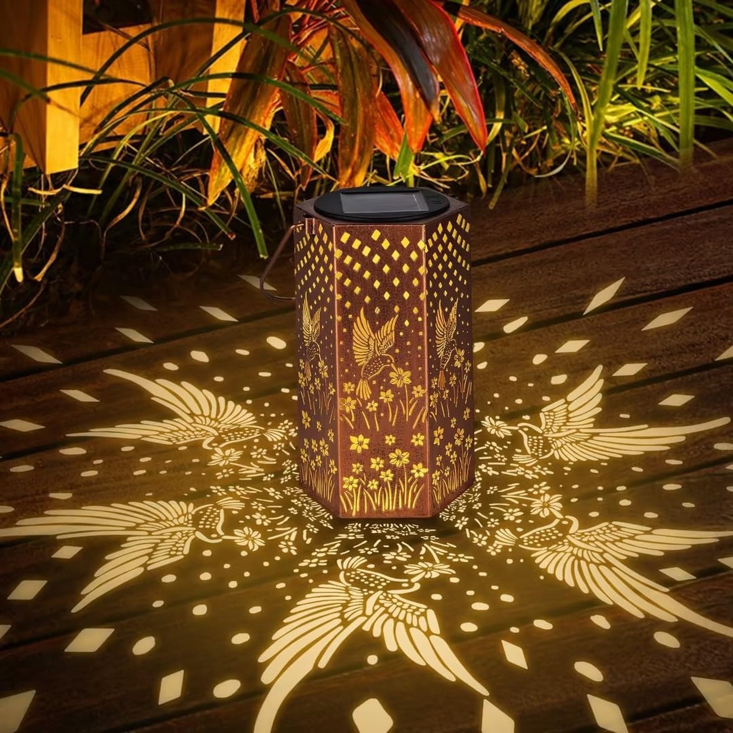 Birthday Gifts for Women Hummingbird Solar Lights Outdoor – Gifts for Mom, Mo…