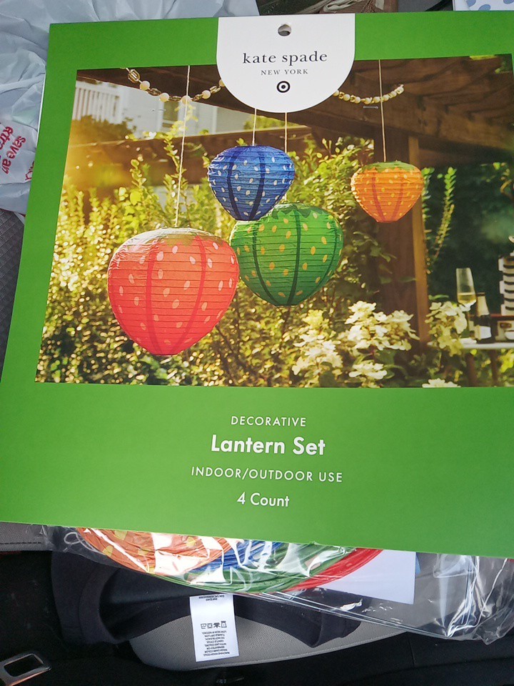 Kate Spade X Target New York Decorative Lantern 4 Indoor/Outdoor Use New