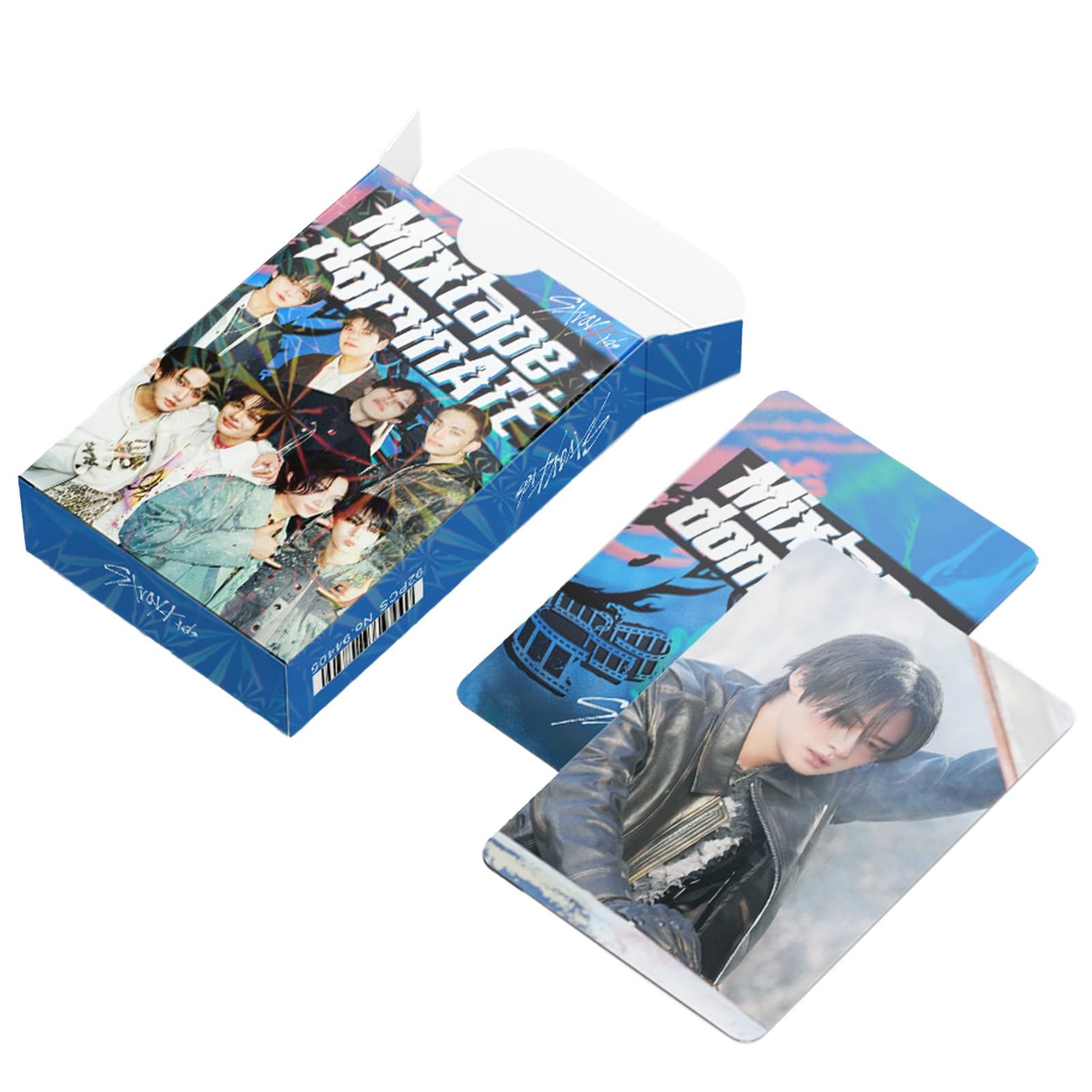KPOPBP 60 PCS Mixtape Dominate Album Photocards 3.5 x 2.5 x 0.75 inches, Blue