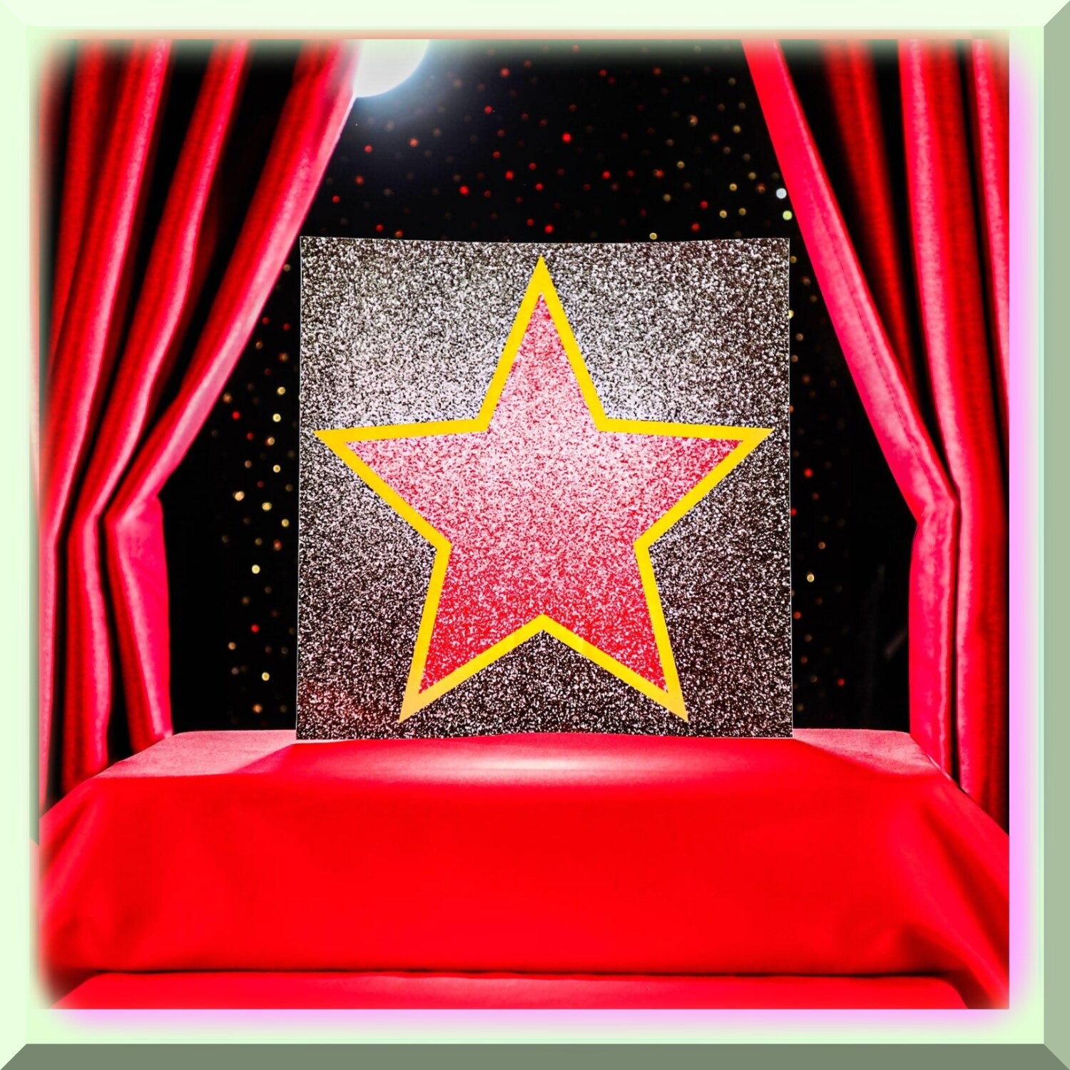 Star Sticker Set with Marker for Party Decoration