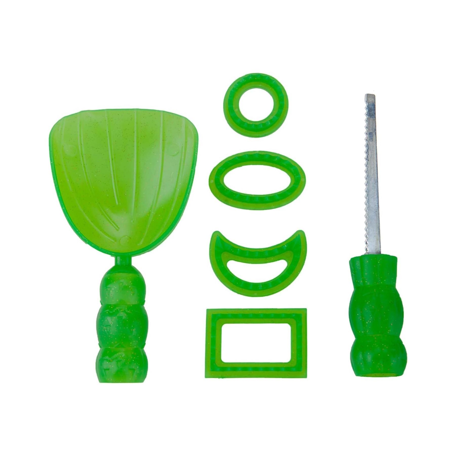Halloween 6 Piece Pumpkin Carving Kit Kids Crafts Party Decoration – Green